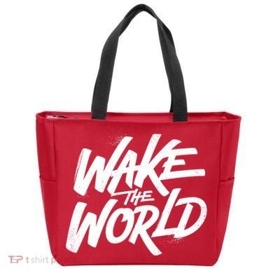 Wake The World Tote Bag