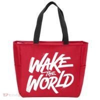 Wake The World Tote Bag thumb 0