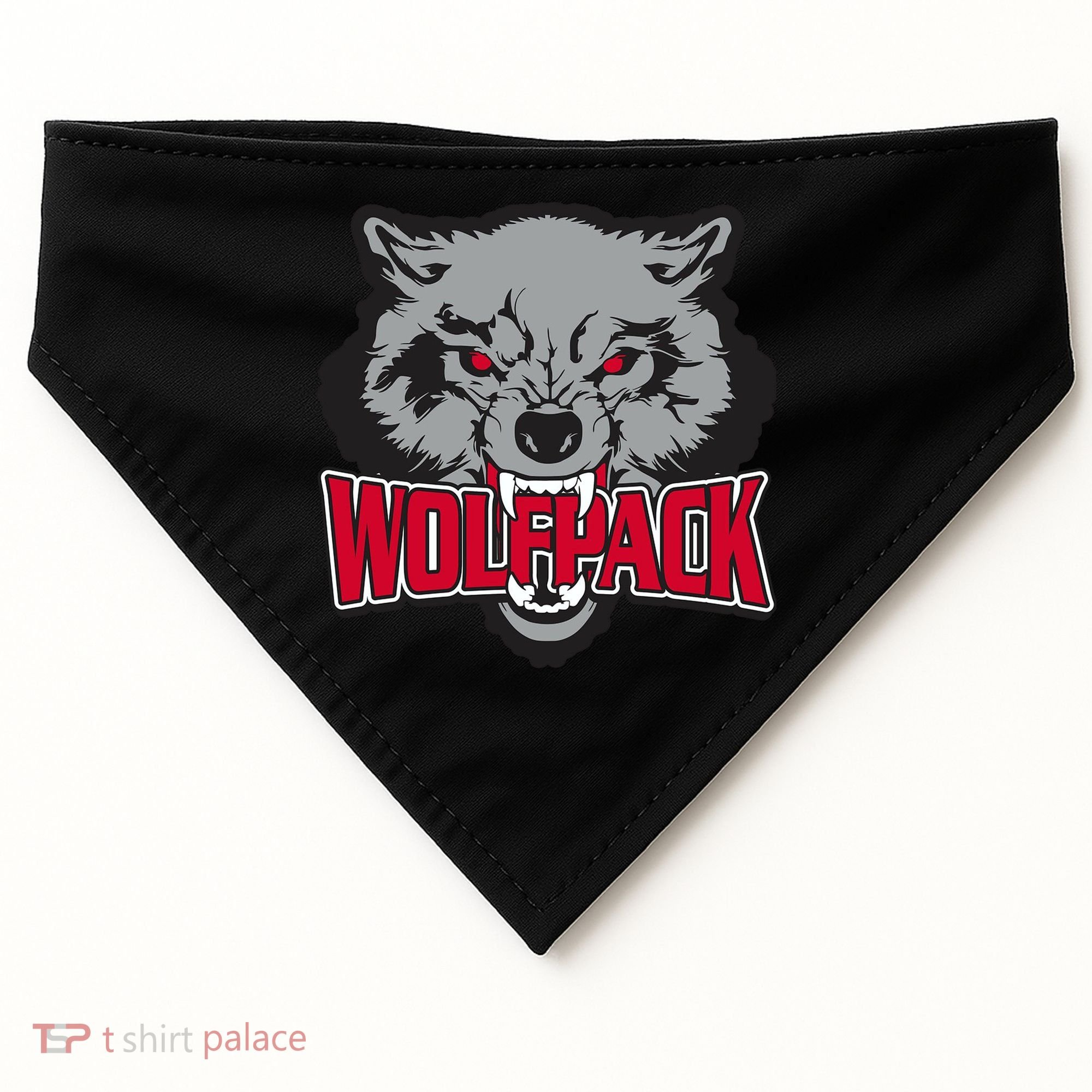 Wolfpack Team USA-Made Doggie Bandana