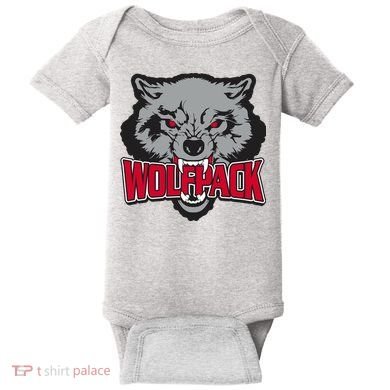 Wolfpack Team Baby Bodysuit