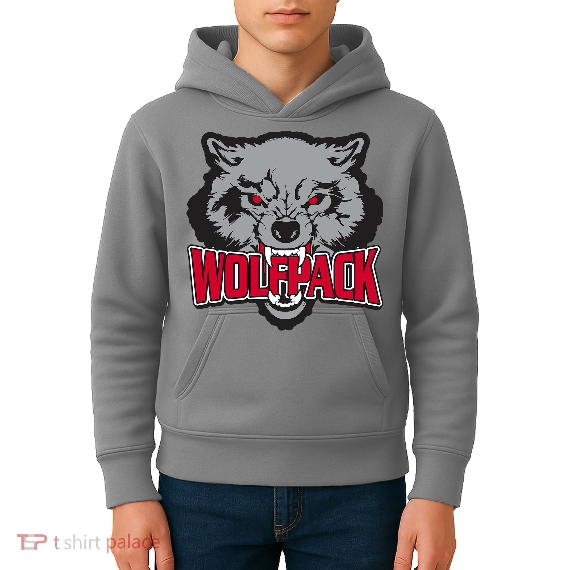 Wolfpack Team Kids Hoodie