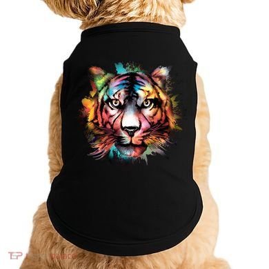 Watercolor Tiger Doggie Tank