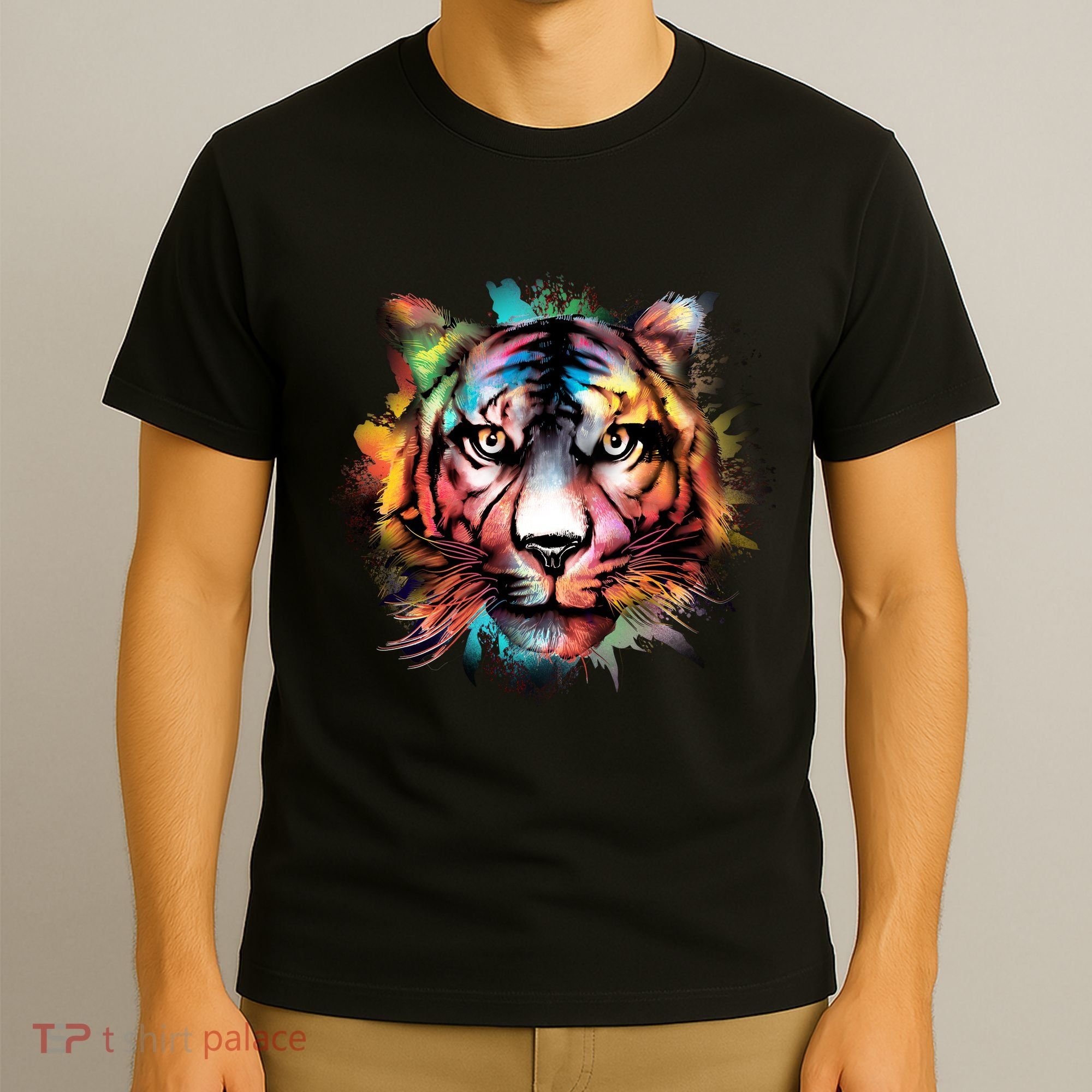 Watercolor Tiger T-Shirt