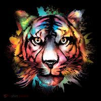 Watercolor Tiger T-Shirt thumb 7