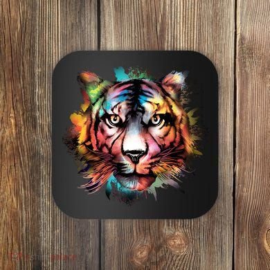 Watercolor Tiger Coaster