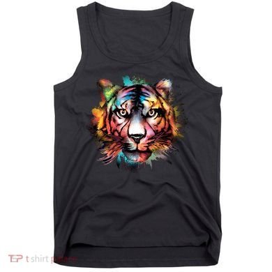 Watercolor Tiger Tank Top