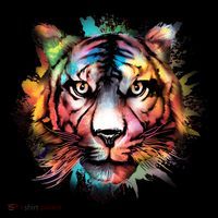 Watercolor Tiger T-Shirt thumb 7