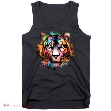 Watercolor Tiger Tank Top