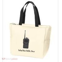 Walkie Talkie What The Fuck Over Tote Bag thumb 3