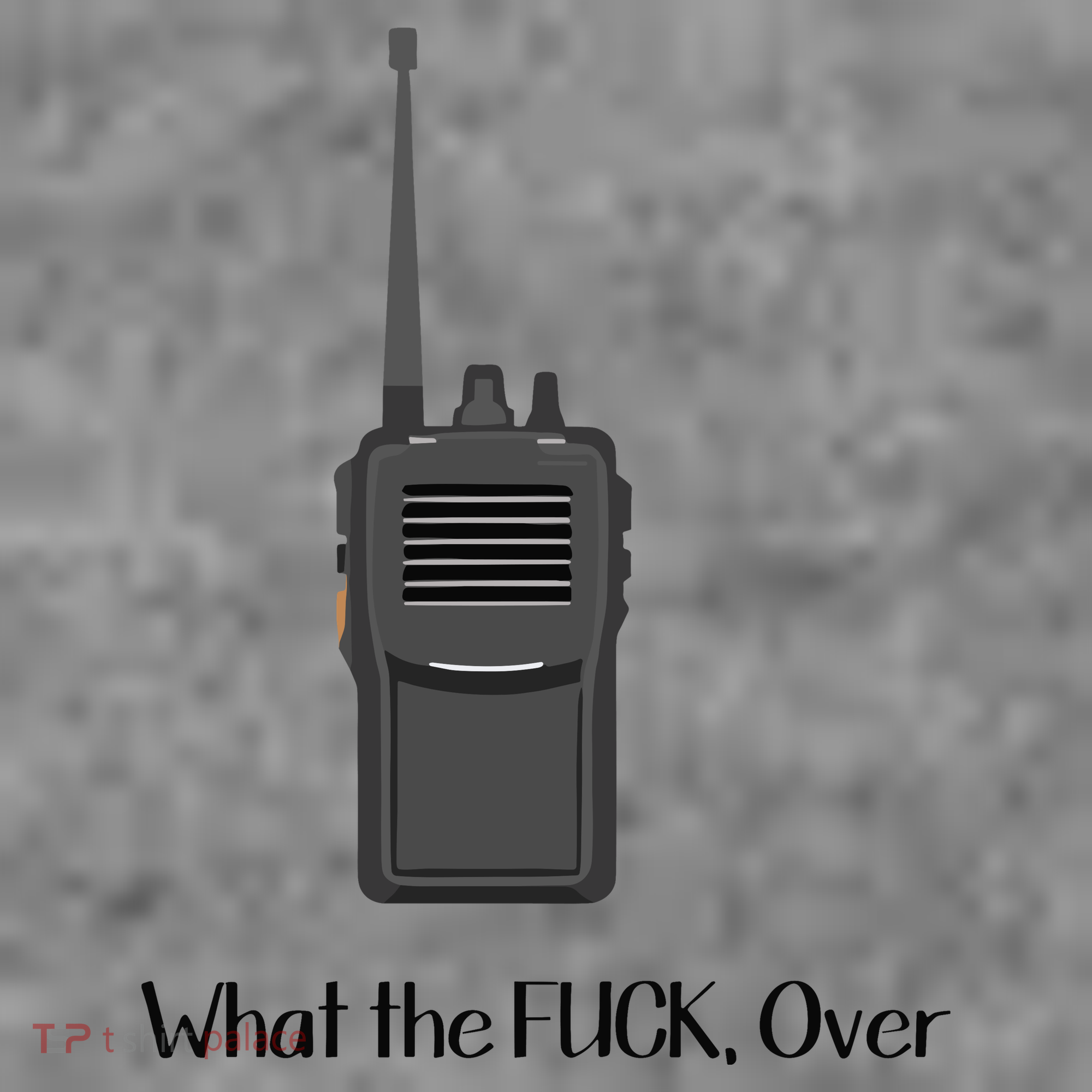 Walkie Talkie What The Fuck Over Toddler Hoodie