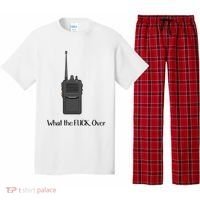Walkie Talkie What The Fuck Over Pajama Set thumb 0