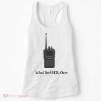 Walkie Talkie What The Fuck Over Women's Tank Top thumb 0