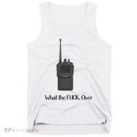 Walkie Talkie What The Fuck Over Tank Top thumb 0
