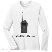 Walkie Talkie What The Fuck Over Women's Long Sleeve Shirt thumb 0