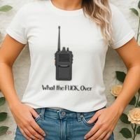 Walkie Talkie What The Fuck Over Women's T-Shirt thumb 2