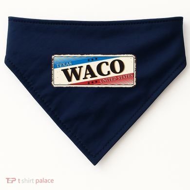 Waco Texas USA-Made Doggie Bandana