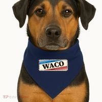 Waco Texas USA-Made Doggie Bandana thumb 1