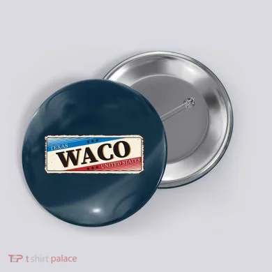 Waco Texas Button