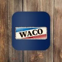 Waco Texas Coaster thumb 0