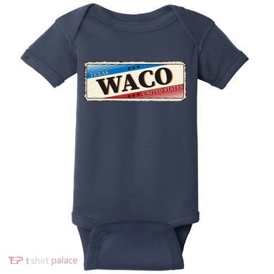Waco Texas Baby Bodysuit