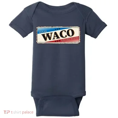 Waco Texas Baby Bodysuit
