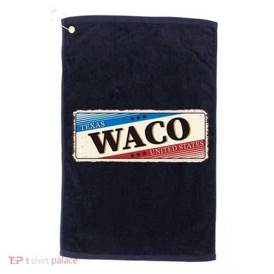 Waco Texas Golf Towel