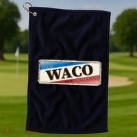 Waco Texas Golf Towel thumb 1