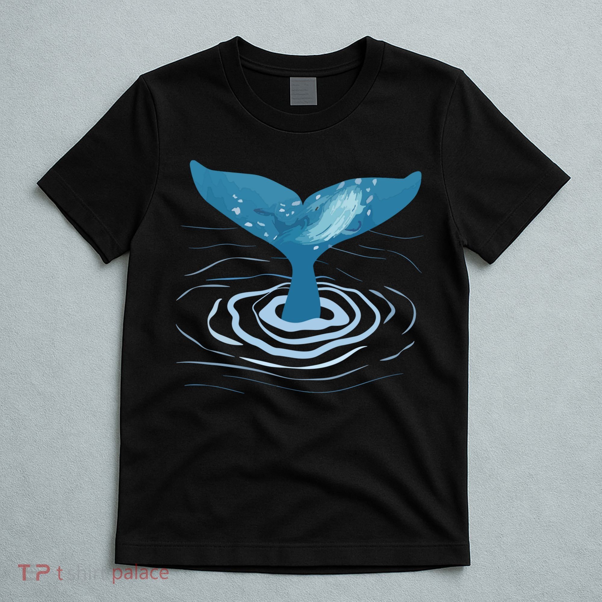 Whale Tail Whale Lover Whales Marine Biologist Wildlife T-Shirt