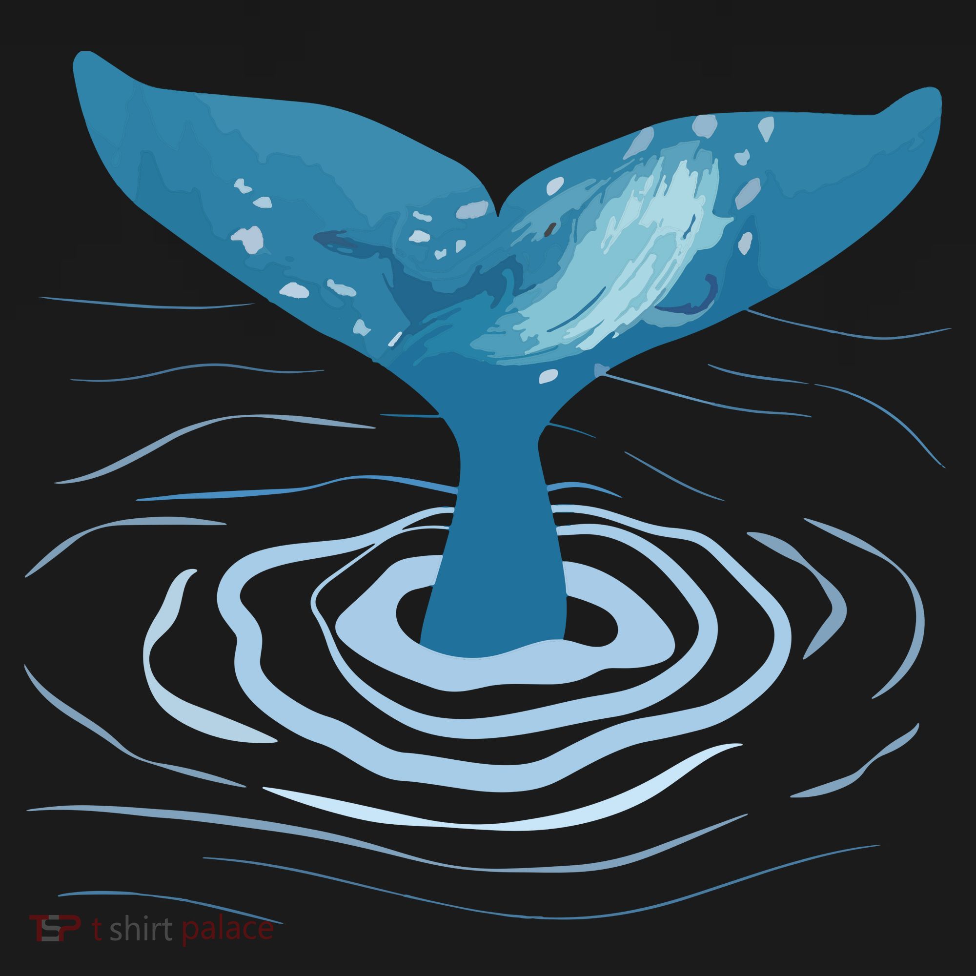 Whale Tail Whale Lover Whales Marine Biologist Wildlife T-Shirt
