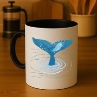 Whale Tail Whale Lover Whales Marine Biologist Wildlife Coffee Mug thumb 4