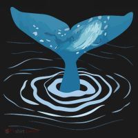 Whale Tail Whale Lover Whales Marine Biologist Wildlife Women's Tank Top thumb 5