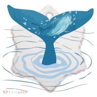 Whale Tail Whale Lover Whales Marine Biologist Wildlife Ceramic Ornament thumb 2