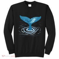 Whale Tail Whale Lover Whales Marine Biologist Wildlife Sweatshirt thumb 0