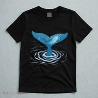 Whale Tail Whale Lover Whales Marine Biologist Wildlife T-Shirt thumb 5