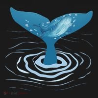 Whale Tail Whale Lover Whales Marine Biologist Wildlife Kids T-Shirt thumb 4