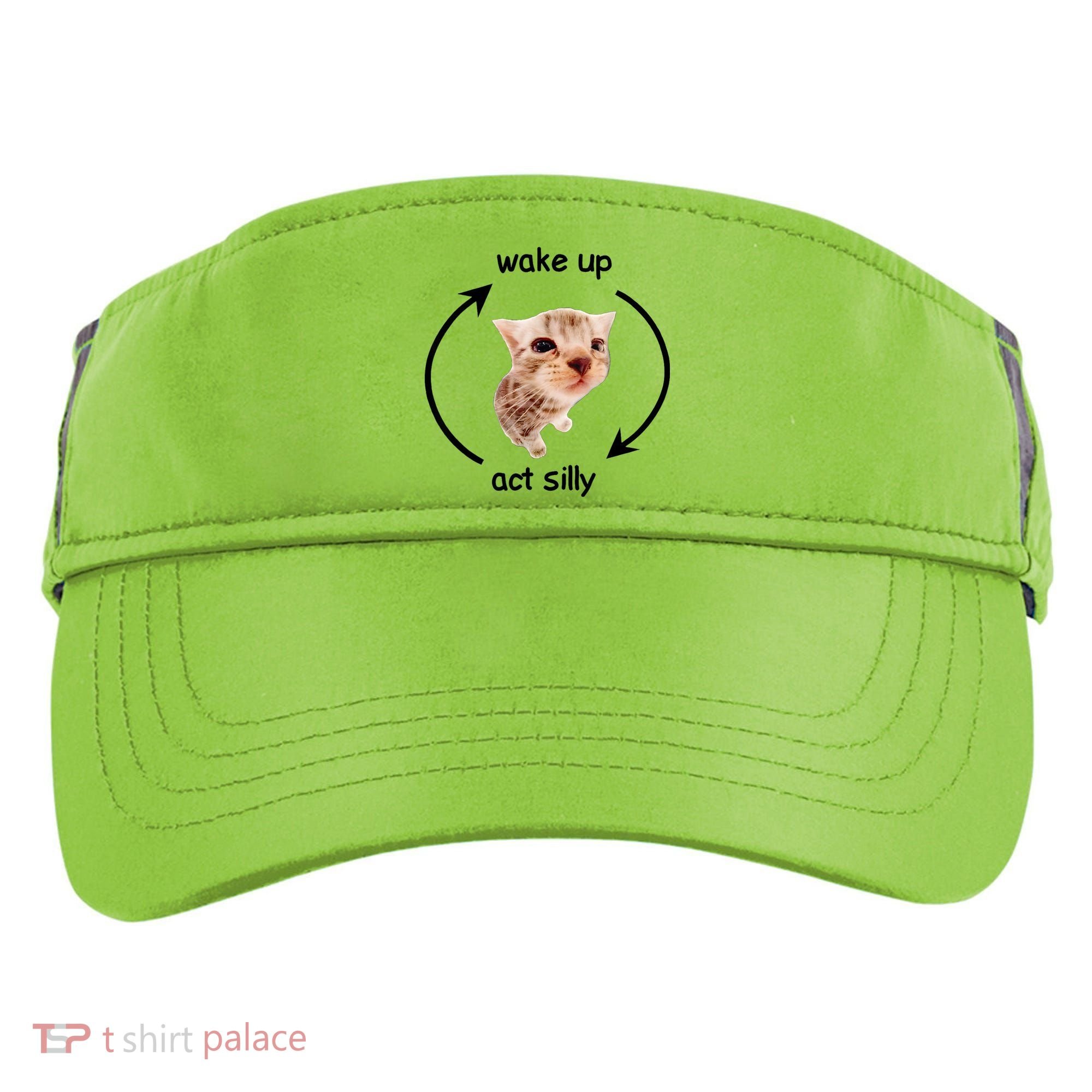 Wake Up Act Silly Cat Adult Drive Performance Visor