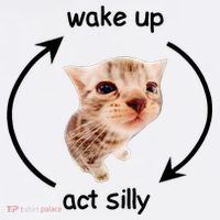 Wake Up Act Silly Cat Sweatshirt thumb 3