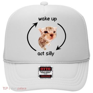 Wake Up Act Silly Cat Hat
