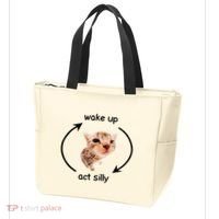 Wake Up Act Silly Cat Wake Up Act Silly Cat Tote Bag thumb 3