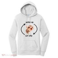 Wake Up Act Silly Cat Wake Up Act Silly Cat Women's Hoodie thumb 0