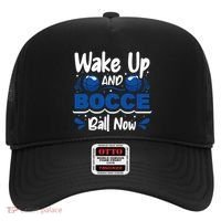 Wake Up And Bocce Ball Now Bocce Ball Great Gift Hat thumb 0
