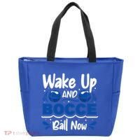 Wake Up And Bocce Ball Now Bocce Ball Great Gift Tote Bag thumb 0