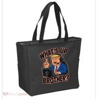 WhatS Up Brother Funny Meme Trump Tote Bag thumb 2