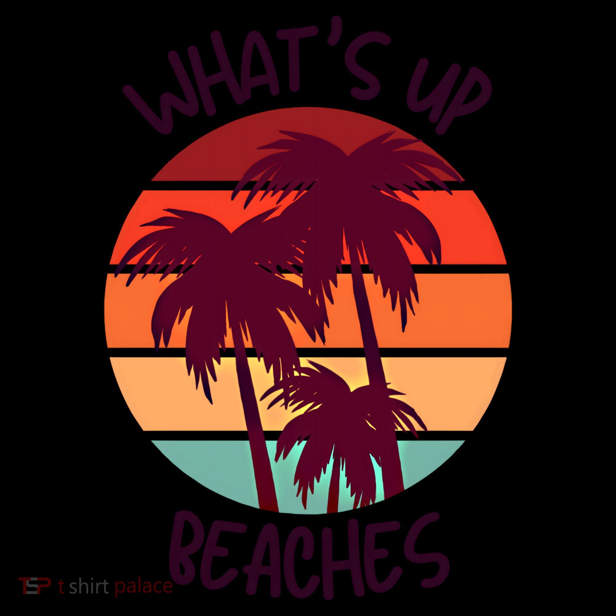 What's Up Beaches? Funny Vacay Vacation Tee With Palm Trees Great Gift Coffee Mug