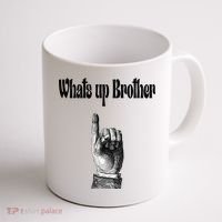Whats Up Brother Funny Sketch Streamer Coffee Mug thumb 1