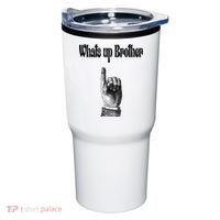 Whats Up Brother Funny Sketch Streamer Tumbler thumb 0
