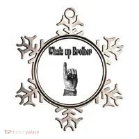 Whats Up Brother Funny Sketch Streamer Ornament thumb 0