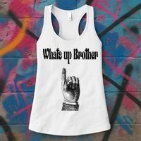 Whats Up Brother Funny Sketch Streamer Women's Tank Top thumb 3