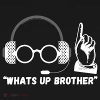 Whats Up Brother Funny Sketch Streamer Women's Hoodie thumb 2