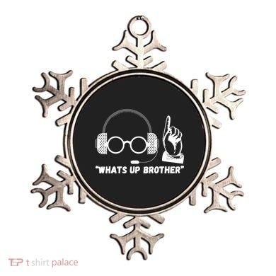 Whats Up Brother Funny Sketch Streamer Ornament